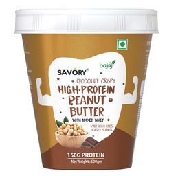 Savory Chocolate High Protein Peanut Butter,  500 g  Crispy -image-6