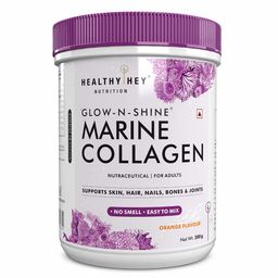 HealthyHey Nutrition Marine Collagen Powder,  200 g  Orange -image-16