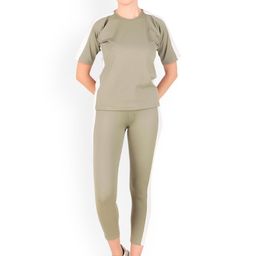 BENZOS Short Sleeves T-Shirt With Tights Co-Ords-image-39
