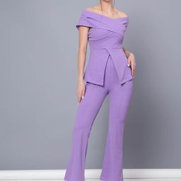 Golden Kite Off-Shoulder Top & Trousers-image-84