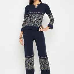 Zigo Self Design Top With Trousers-13