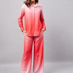 Orchid Blues Ombre Shirt & Trousers Co-Ords-image-56