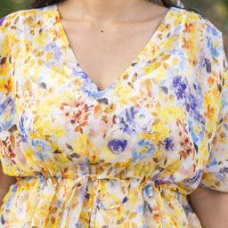 Ambraee Printed Top & Trouser Co-Ord Set image 2