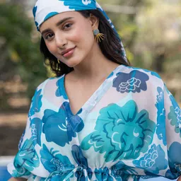 Ambraee Printed Top With Palazzo image 2