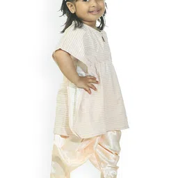Freesia Array Girls Striped Tunic And Dhoti Pants image 5