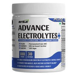 NutriJa Advance Electrolytes+,  180 g  Tangy orange -image-79