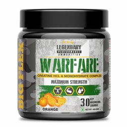 Big Flex Warfare Creatine,  Orange  0.99 lb -18