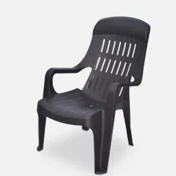 nilkamal Weekender Plastic Chair in Weather Brown Finish Set of 2-picture-34