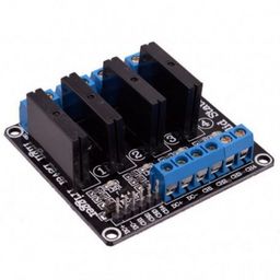4 Channel 12V Relay Module Solid State High Level SSR DC Control 250V 2A with Resistive-9
