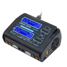 HTRC C240 DUO AC 100-240V DC 11-18 V LiPo LiFe / Li-ion/NiCd/NiMH/Pb Multi Charger/Discharger-16