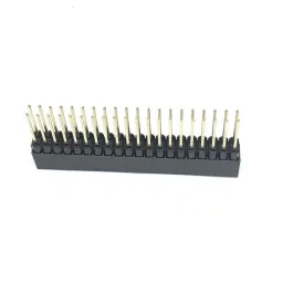 2.54MM 2×20 Pin Female Double Row Straight Long Header Strip-32