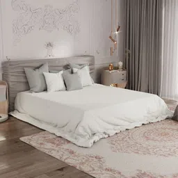 ROSARA HOME Cream-Coloured 400 TC King Cotton Bedsheet with 2 Pillow Covers-image-8