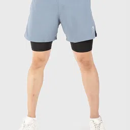 FUAARK Men Skinny Fit Training or Gym Sports Shorts with Antimicrobial Technology-image-54