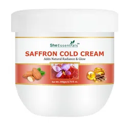 She Essentials Saffron Cold Cream With Almond Oil - 200g-48