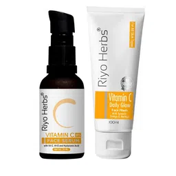 Riyo Herbs Vitamin C Daily Glow Face Wash 100ml & Face Serum - 30ml-32