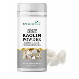 She Essentials 100% Pure & Herbal Kaolin Clay Powder - 100g-43