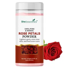 She Essentials 100% Pure & Herbal Rose Petals Powder - 125g-41