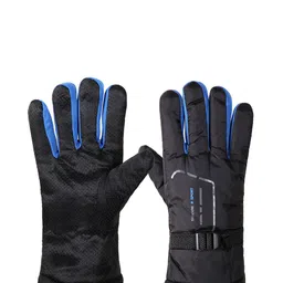 Alexvyan Men Wind & Snow Proof Thermal Soft Winter Protective Riding Gloves-31