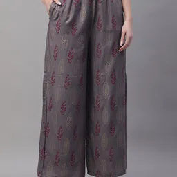 Pistaa Women Floral Printed Regular Palazzos-picture-49