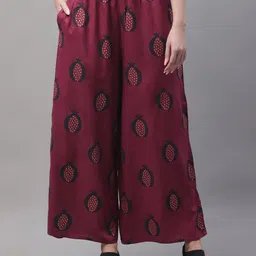 Pistaa Women Printed Regular Palazzos-picture-24