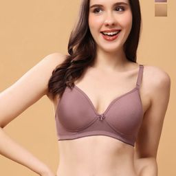 Floret Women Pack Of 2 Medium Coverage Lightly Padded Push-Up Bra-15