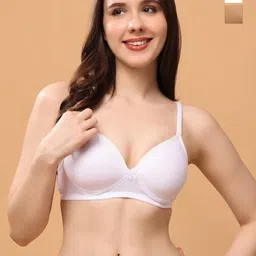 Floret Women Pack Of 2 Medium Coverage Lightly Padded Push-Up Bra-picture-52