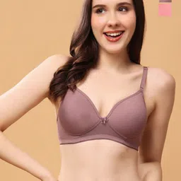 Floret Pack Of 2 Medium Coverage Lightly Padded Push-Up Bra-15