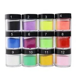 FEELHIGH 12-Pcs Acrylic Nail Powder Set-57