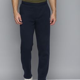 Alcis Men Navy Blue Solid Slim Fit Track Pants-image-33