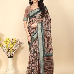 J 6 DESIGNER Floral Printed ZariSaree-image-15