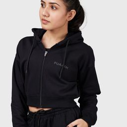 FUAARK Lightweight Antimicrobial Oversized Cropped Sporty Jacket-31