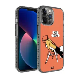 DailyObjects Multicolor Not Today iPhone 12 Pro Back Case image 1