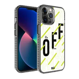DailyObjects Black & White Printed Stay Offline iPhone 12 Pro Phone Case-95