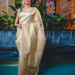 Marziyaa Woven Design Zari Banarasi Saree-picture-38