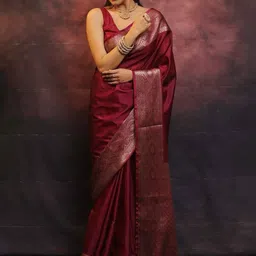 Miss Beelee Zari Banarasi Saree-image-87