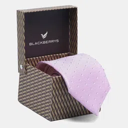 Blackberrys Printed Silk Skinny Tie-image-5