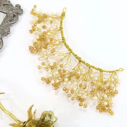 VAGHBHATT Women Embellished Tiara-image-70
