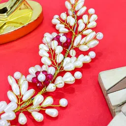 VAGHBHATT Women Embellished Tiara-image-95