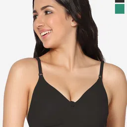 In Care Pack Of 2 Full Coverage Pure Cotton T-shirt Bra With All Day Comfort-picture-10
