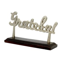 Hind Decor Greateful Stand On Black Base-image-47
