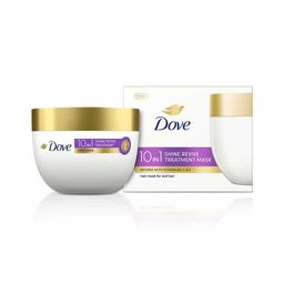 Dove 10-in-1 Shine Revive Treatment Hair Mask with Vitamins B6 & E for Dull Hair - 300ml-48