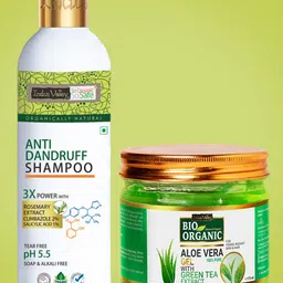 Indus valley Aloe vera gel & anti dandruff shampoo combo-19