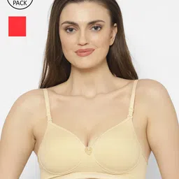 Floret Pack of 2 Bra Lightly Padded-22