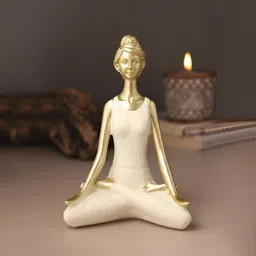 HABERE INDIA White Figurine Showpiece-image-79