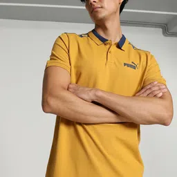 Puma Classics Modern Tipping Polo Collar Pure Cotton T-Shirt-image-45