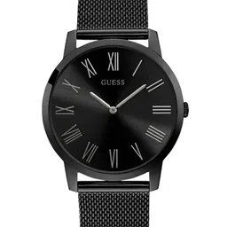 GUESS Men Stainless Steel Bracelet Style Straps Analogue Watch U1263G3M-51