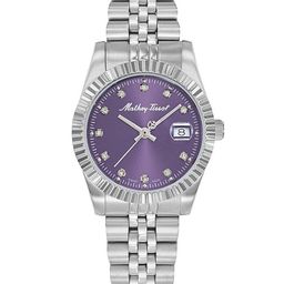 Mathey-Tissot Swiss Made Mathy III Purple Dial AnalogWatch For Women -D810APU-image-8