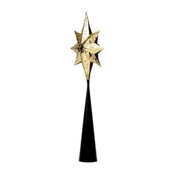 Hind Decor Black Metallic Christmas Tree Figurine-image-73