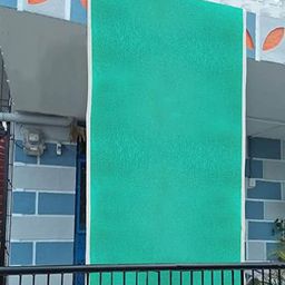 Kuber Industries Green Sun Shade Square UV Blocking Durable Canopy Net-46