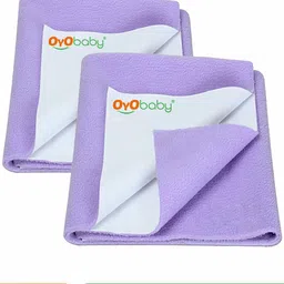 OyO Baby Purple 2 Pieces Waterproof Mattress Protector-image-49